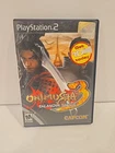 Onimusha 3: Demon Siege (Sony PlayStation 2 PS2, 2004) Complete in box CIB