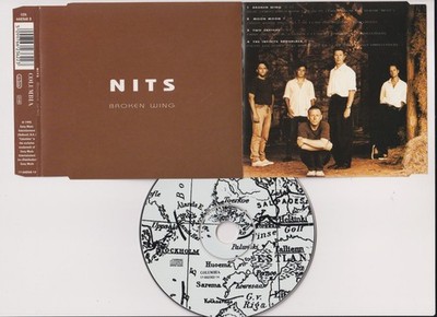 The Nits   Broken Wing / Moon Moon / Two Skaters - 4 Track Maxi CD 1995 Columbia