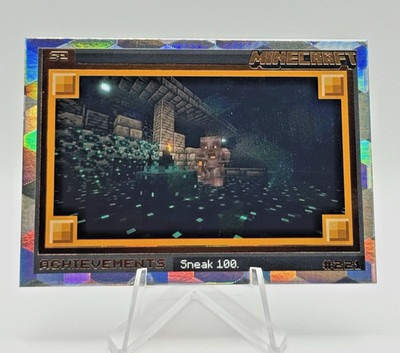 Sneak 100 2025 Panini Minecraft Achievements #221 Cubic /15