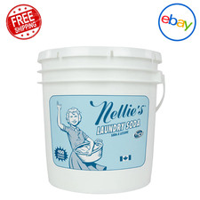 Nellie's Laundry Soda, 400 Loads, HE Compatible, Phosphate Fragrance Free