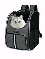 BAGLHER Expandable Cat Carrier Backpacks, Retractable Pet Carrier Backpack...