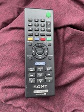 Genuine OEM SONY RMT-B113A Blu-Ray BD/DVD Remote Control - Tested Cleaned