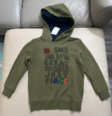 United Colors of Benetton x JCC+ Kids  Hoodie - S/Size 6-7Y- MRSP$90