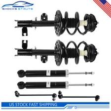 6PCS Front Struts Sway Bar Rear Shocks For 2013 INFINITI JX35 / QX60 2014 - 2020