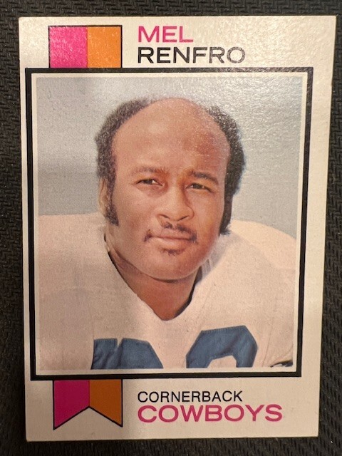 1973 Topps Football - Mel Renfro ( Dallas Cowboys ) #185 - NM+