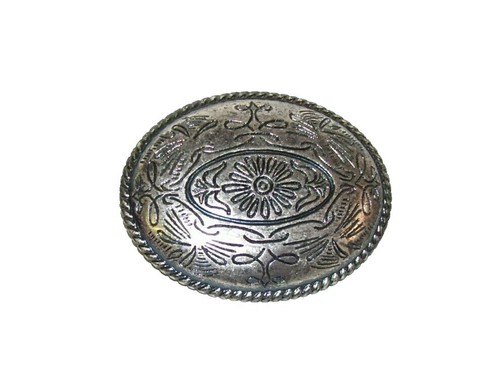 Leather Rock Vintage Western belt with Hammered Metal  display picture 1