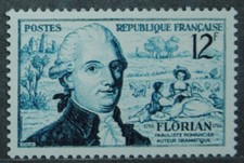 1955 FRANCE TIMBRE Y & T N° 1021 Neuf * * SANS CHARNIERE (MNH)