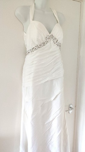 Wedding Dress, Tailored White Dress UK 10 - Picture 6 of 17