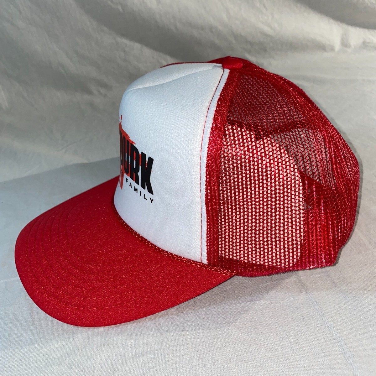 【TLLDAWN】PIERCE LOGO TRUCKER CAP RED Red/Black Peterbilt Hat - Big Logo 1447879-00