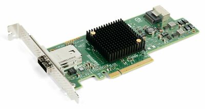 Full height LSI 9207-4i4e SAS HBA PCI-E 3.0 P20 IT Mode for ZFS FreeNAS unRAID