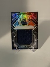 2021 PANINI OBSIDIAN MAC JONES VOLCANIC ROOKIE PATCH 99/100  VM-MJ  PATRIOTS