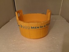 Vintage 1970s Fisher Price 3 Three Men in a Tub Rub a Dub Plastic Bath TUB ONLY