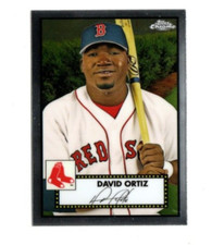2021 Topps Chrome Baseball Platinum Anniversary David Ortiz Base #687