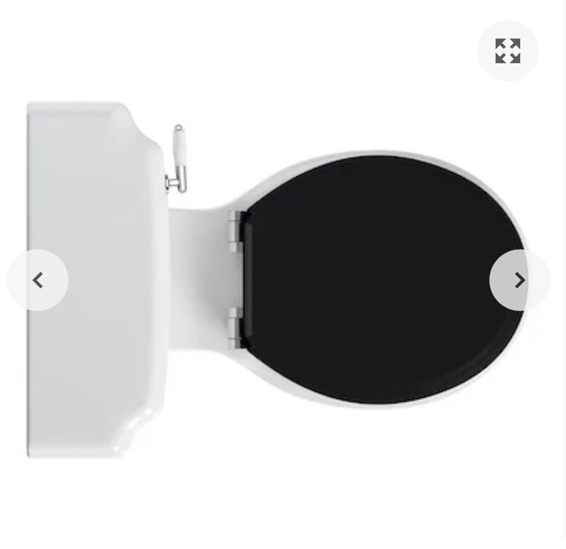 *Brand New* Orchard Dulwich Close Coupled Toilet with Black Wooden