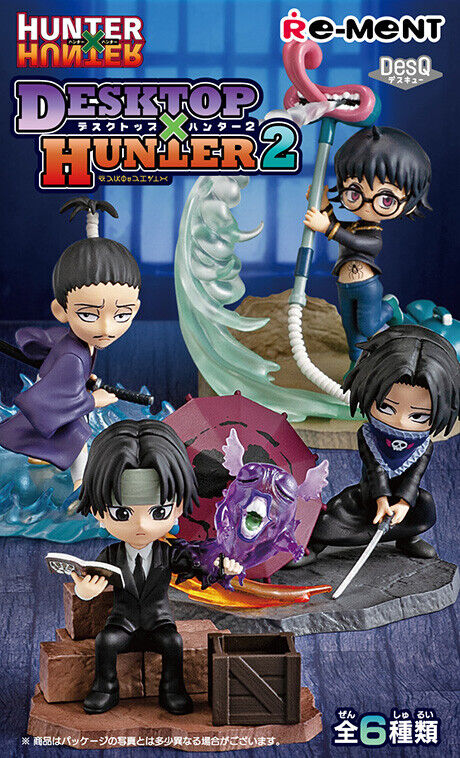 Hunter x Hunter Desktop Hunter 3 Complete Set of 6 Figures Re-ment