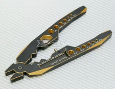 RC Shocks Suspension PLIERS TOOL Multi-Function Shock Tools -BLACK / GOLD-