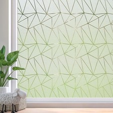 Coavas Window Privacy Film Frosted Glass Window Clings Bathroom 35.4 Inx78.7 In