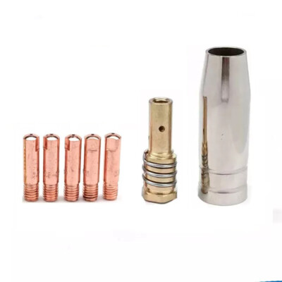 7pk Mig Gun Contact tip Nozzle kits Fit HITBOX HBM200 HBM1200 3IN1 Gasless Weldr