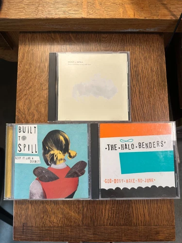 3 CD's BUILT TO SPILL: Keep It like a Secret & There's Nothing Wrong with Love