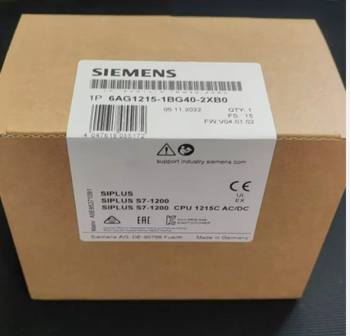 6AG1215-1BG40-2XB0 1pc New Siemens module with box 6AG1215-1BG40-2XB0 - Picture 1 of 1