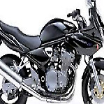 SUZUKI GSF600 BANDITENBRUCH. LINKE LUFTBOX VERKLEIDUNG #4 ((WEB-LAGER)) (67-B)