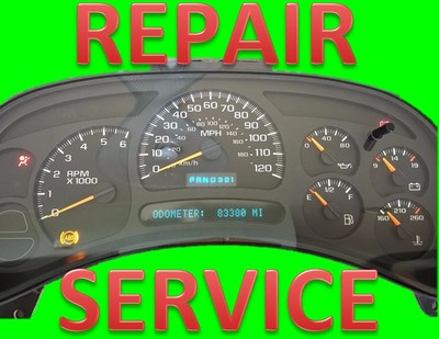 Repair Service for 2003-2006 03-06 GMC Envoy Instrument Panel Cluster