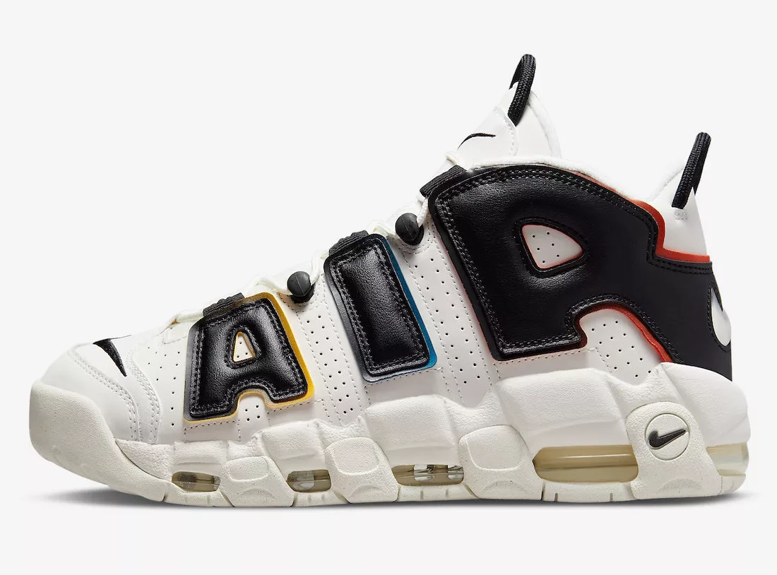 Nike more best sale uptempo white black
