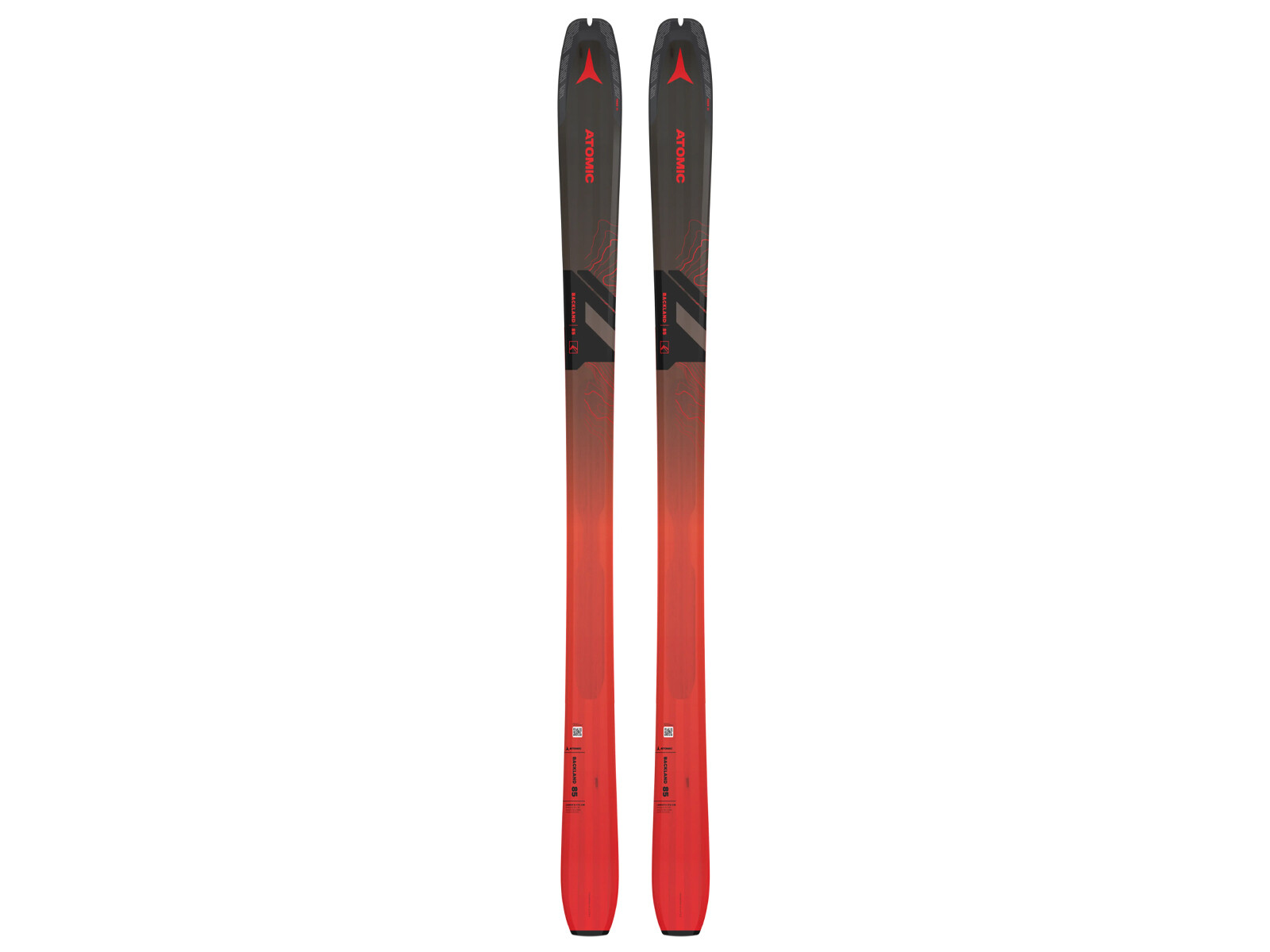 ATOMIC SCI ALPINISMO AA0029848 BACKLAND 85 BLACK/RED