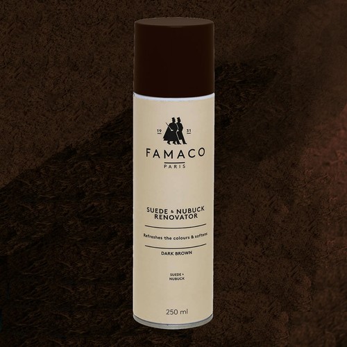 Famaco Suede/Nubuck Suede Spray 250ml with Buzz Brush. Suede Shoe and Bag Revive - Picture 17 of 21