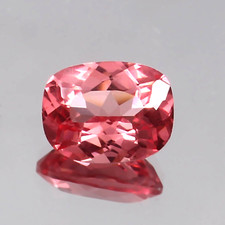 Cojín suelto Extreme 12x10 mm natural Ceilán Padparadscha zafiro corte de piedras preciosas