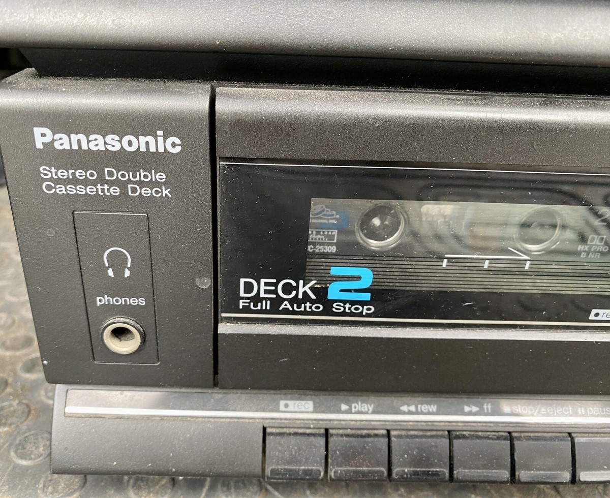 Panasonic SA-H30 Quartz Synthesizer AM/FM Cassette Stereo Receiver