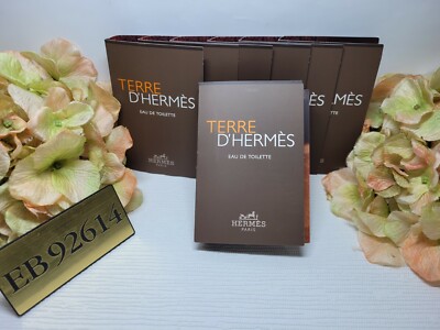 Hermes Paris Terre D'HERMÈS Eau De Toilette Sample Spray Size 2.0 ml /0.06 fl oz