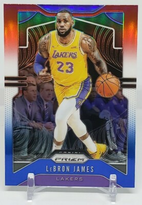 LEBRON JAMES 2019-20 PANINI PRIZM RED WHITE BLUE PRIZM #129 PACK
