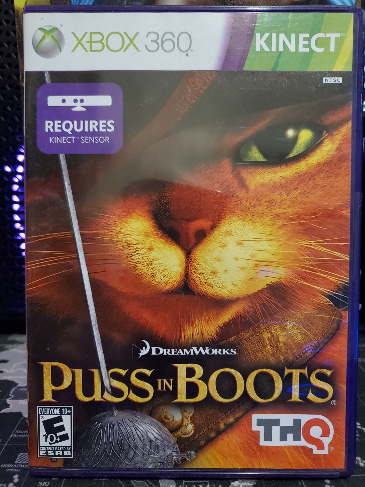 Puss in Boots [Kinect] Xbox 360 FREE SHIPPING 752919553961 eBay