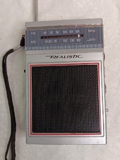 RadioShack REALISTIC AM FM POCKET RADIO 12-719 works w/battery Great condition