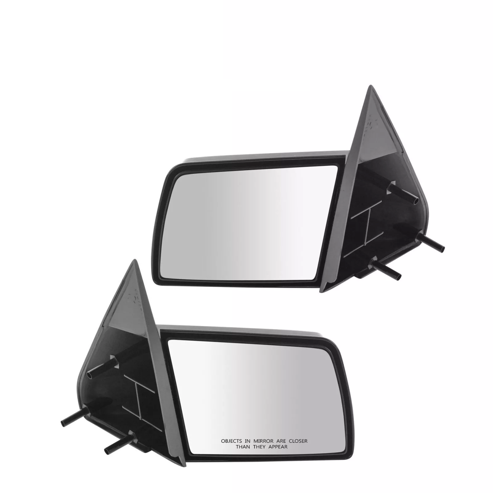 Manual Side Mirrors LH & RH Pair for GMC Chevy Pickup Truck