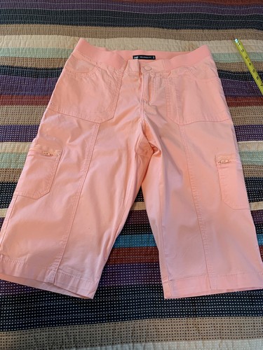 Lee Relaxed Fit 1889 Peach Capri Pants 