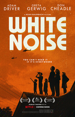 BB4892 White Noise Film By Noah Baumbach 2022 Movie Poster 11x17