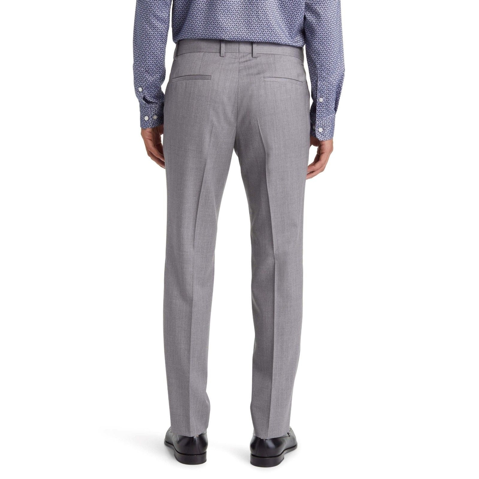 Boss Hugo Boss Genesis 4 Virgin Wool Dress Pants Gray Mens Slacks Size 32R thumbnail 2