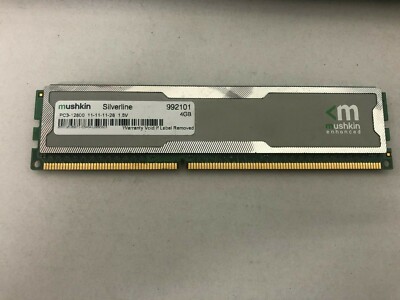 Mushkin Silverline RAM  4GB  ( 992101  PC3-12800 -11-11-11-28  ) #R57