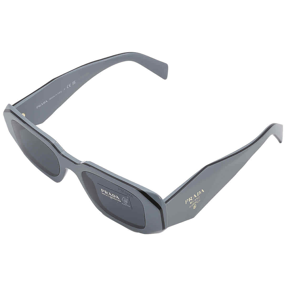 Prada Grey Geometic Geometric Ladies Sunglasses PR 17WS Prada Grey Geometic Geometric Ladies Sunglasses PR 17WS