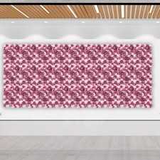 Elegant Artificial Fake Rose Silk 6Pcs Pink Mauve Flower Indoor Warm Decor Gift