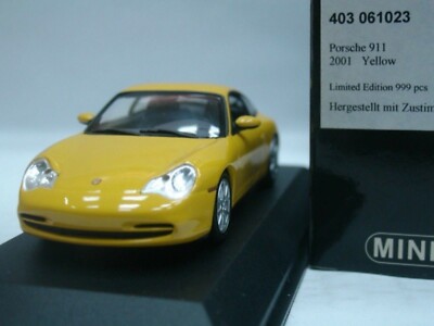 Porsche 996 Carrera4 2001 1:43 ポルシェ スピードイエロー カレラS 1