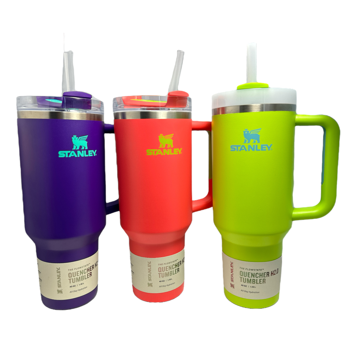 Stanley The Flowstate Quencher H2.0 Tumbler 40oz/1.18L New; You