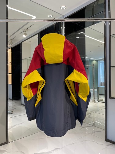 Arc Songtsam Collab Shell Jacket Waterproof Hiking Bird Windproof Outwear Coat - Picture 11 of 18