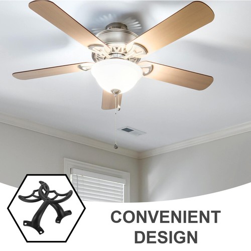 2 Pcs Fan Blade Support Rod Ceiling Parts Install Kit Travel Baby - Picture 9 of 12