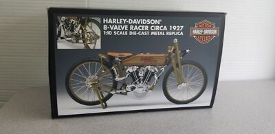 1:10 Harley Davidson 1927 8-Valve Racer Die-Cast Metal With