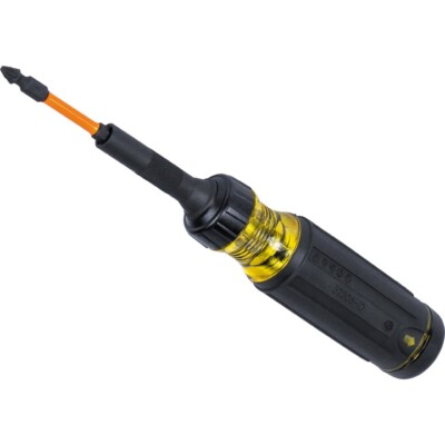 Klein Tools 32315HD 15-in-1 Ratchet Impact-Rated Multi-Bit Torsion