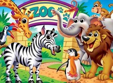 MasterPieces Zoo Animals 48 Piece Jigsaw Puzzle