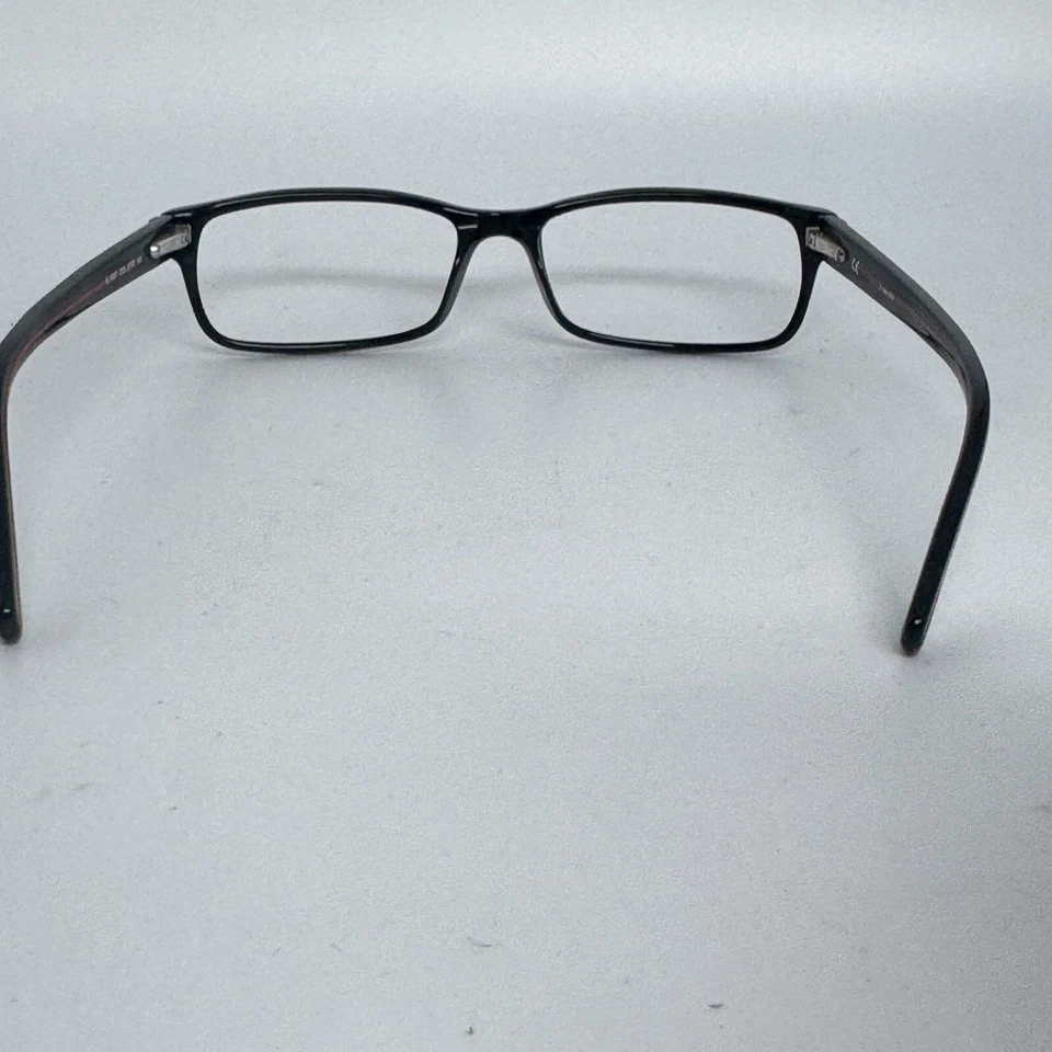 Monturas de anteojos usadas negras Lozza VL1837 Full Rim Col.0700 para hombre - Anteojos H1271 Foto 3 de 4